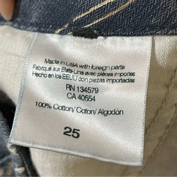 Sundry Floral Trouser Denim Pants Size 25 Women - Picture 12 of 13